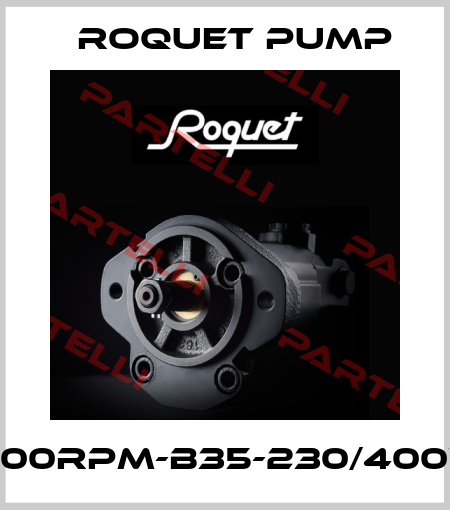4.0kW-1500rpm-B35-230/400VSA-/IE3 Roquet pump