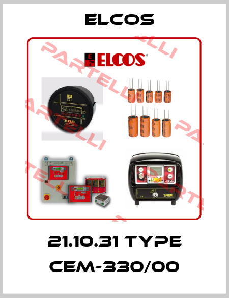 21.10.31 Type CEM-330/00 Elcos