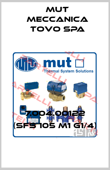 7.004.00122 (SFS 105 M1 G1/4) Mut Meccanica Tovo SpA