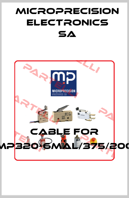 Cable for MP320-6MAL/375/200 Microprecision Electronics SA