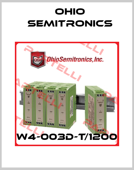 W4-003D-T/1200 Ohio Semitronics