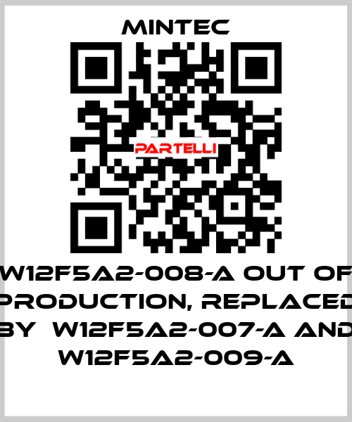 W12F5A2-008-A out of production, replaced by  W12F5A2-007-A and W12F5A2-009-A MINTEC