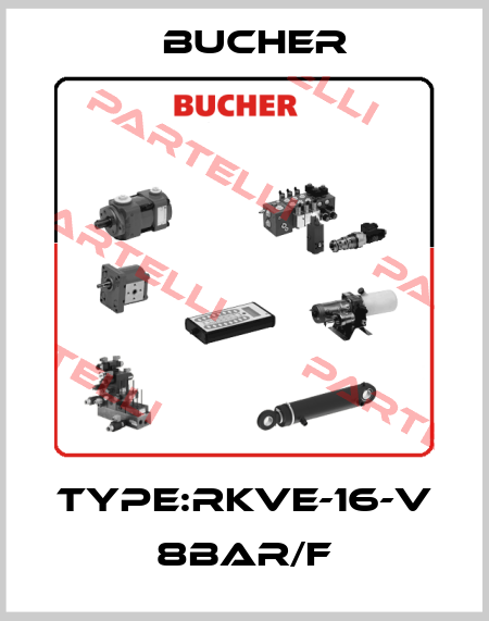 Type:RKVE-16-V 8bar/F Bucher
