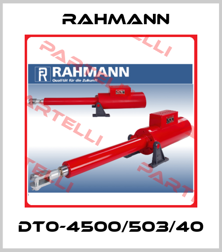 DT0-4500/503/40 Rahmann