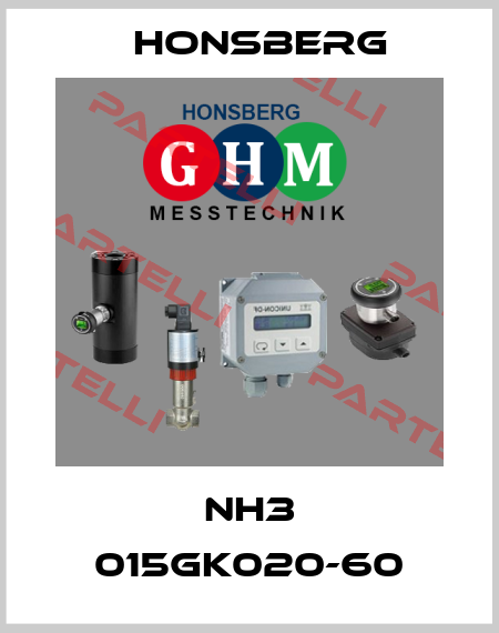 NH3 015GK020-60 Honsberg