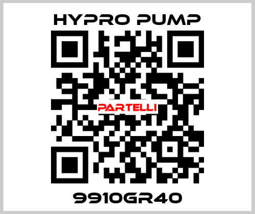9910GR40 Hypro Pump