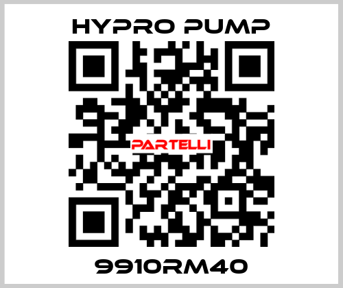9910RM40 Hypro Pump