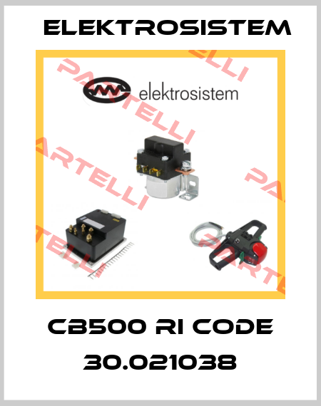 CB500 RI code 30.021038 Elektrosistem