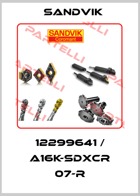12299641 / A16K-SDXCR 07-R Sandvik