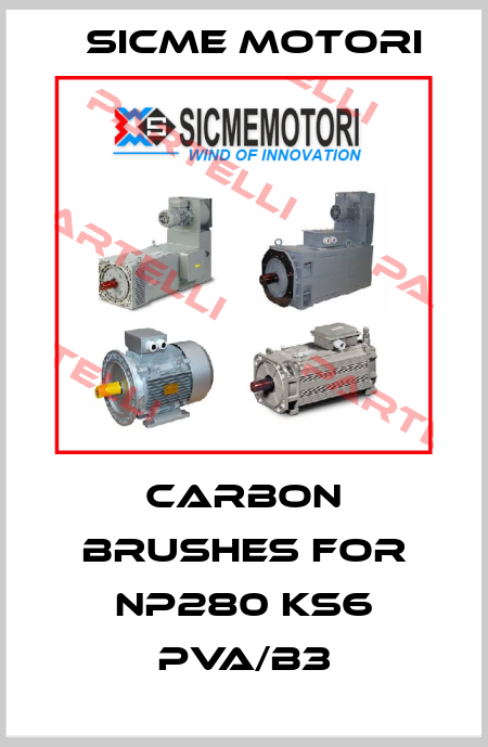 Carbon Brushes for NP280 KS6 PVA/B3 Sicme Motori