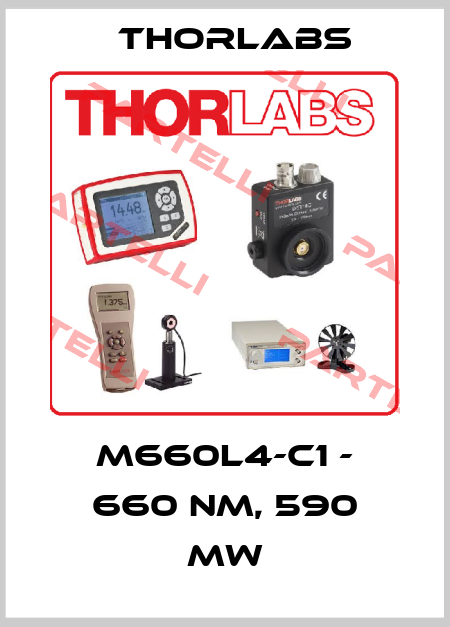 M660L4-C1 - 660 nm, 590 mW Thorlabs