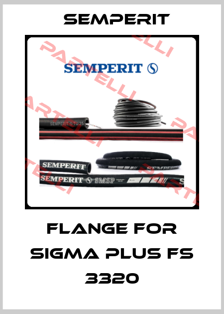 Flange for SIGMA plus FS 3320 Semperit