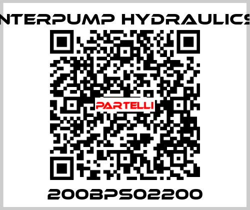 200BPS02200 Interpump hydraulics