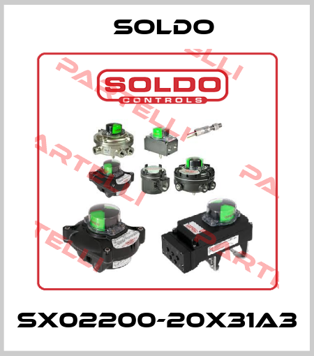 SX02200-20X31A3 Soldo