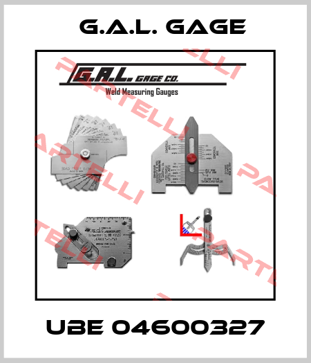UBE 04600327 G.A.L. Gage