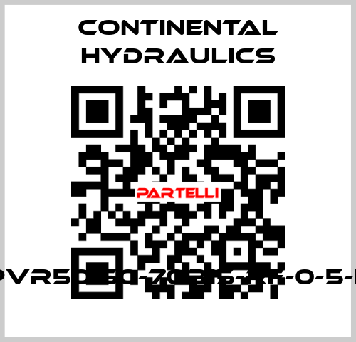PVR50 50-70B15-RF-0-5-L Continental Hydraulics