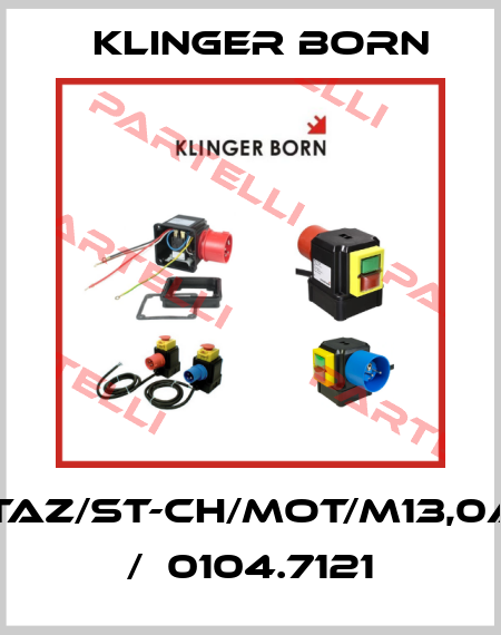 K700/TAZ/ST-CH/Mot/M13,0A/KL-Pi /  0104.7121 Klinger Born