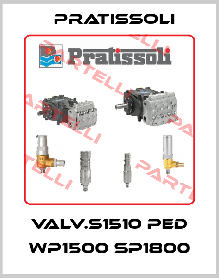 VALV.S1510 PED WP1500 SP1800 Pratissoli