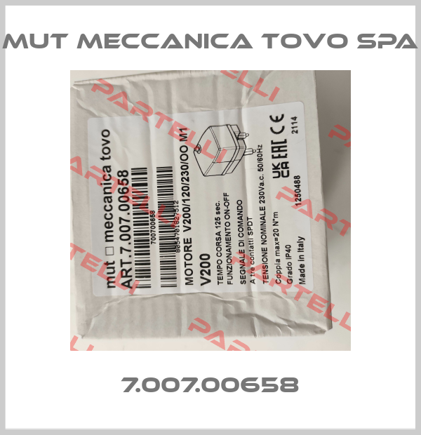 7.007.00658 Mut Meccanica Tovo SpA
