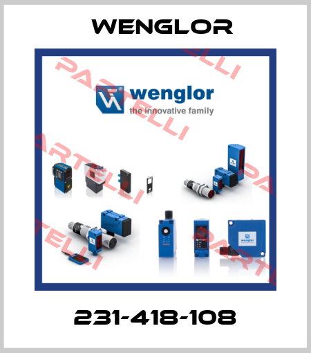 231-418-108 Wenglor