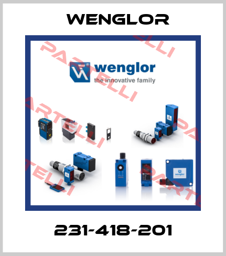 231-418-201 Wenglor