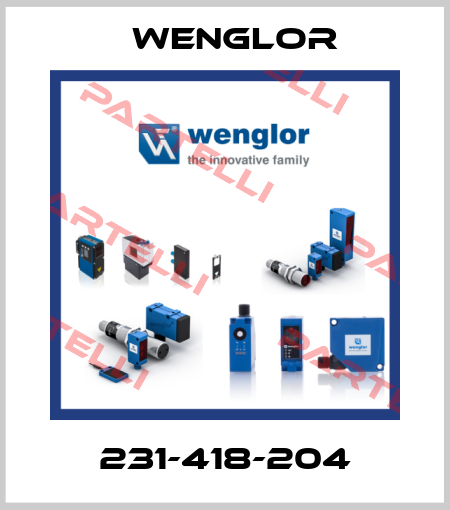 231-418-204 Wenglor