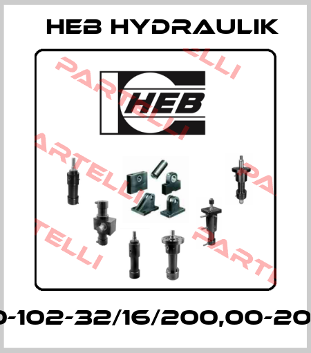 Z100-102-32/16/200,00-206/B1 HEB Hydraulik