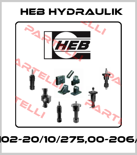 Z100-102-20/10/275,00-206/B1/S8 HEB Hydraulik