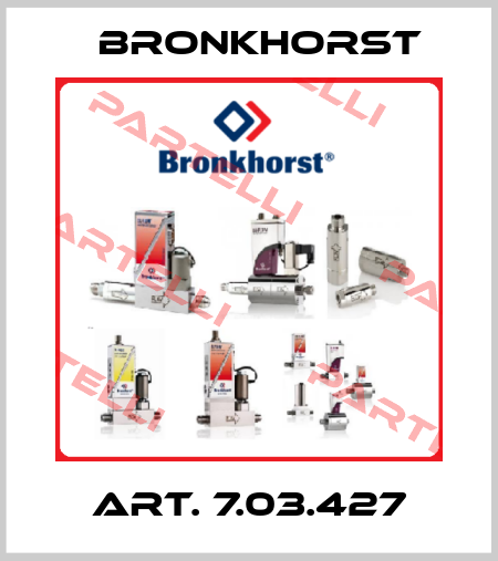 Art. 7.03.427 Bronkhorst