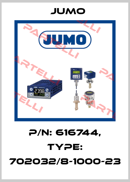 P/N: 616744, Type: 702032/8-1000-23 Jumo
