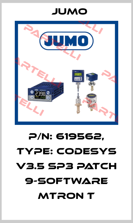 p/n: 619562, Type: CODESYS V3.5 SP3 Patch 9-Software mTRON T Jumo