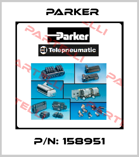 P/N: 158951 Parker