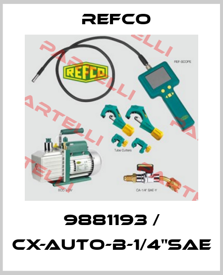 9881193 / CX-AUTO-B-1/4"SAE Refco