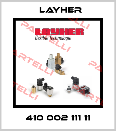 410 002 111 11 Layher
