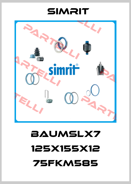 BAUMSLX7 125x155x12 75FKM585 SIMRIT