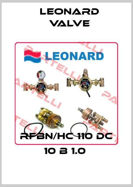 RFBN/HC 110 DC 10 B 1.0  LEONARD VALVE