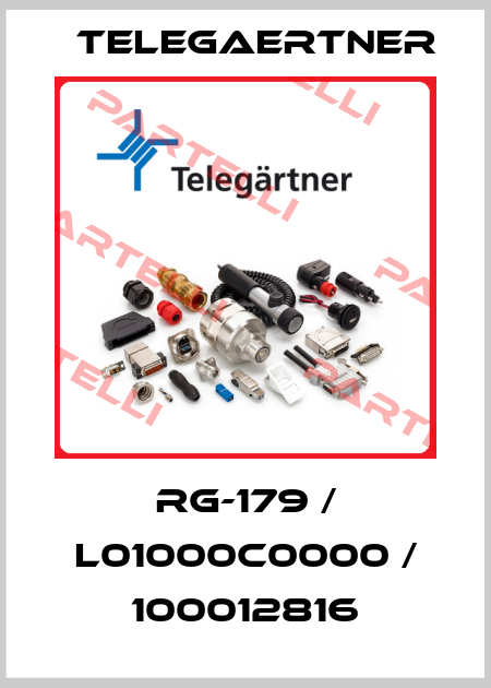 RG-179 / L01000C0000 / 100012816 Telegaertner