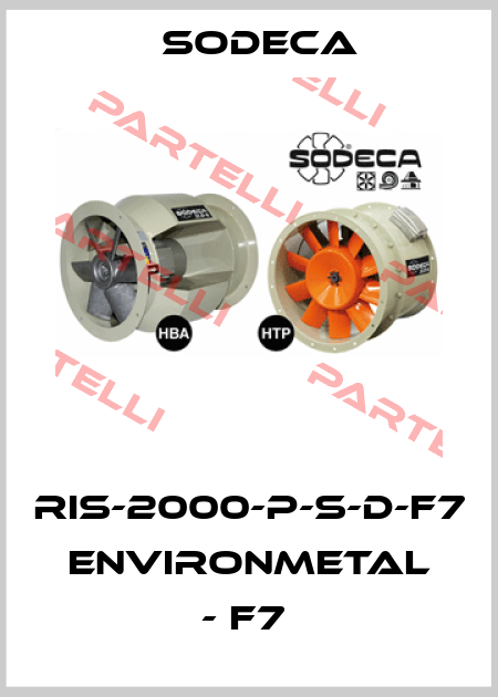 RIS-2000-P-S-D-F7  ENVIRONMETAL - F7  Sodeca