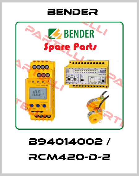 B94014002 / RCM420-D-2 Bender