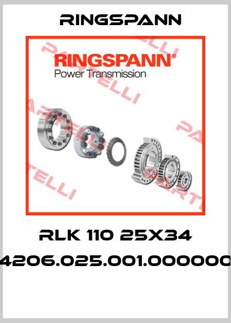 RLK 110 25X34 4206.025.001.000000  Ringspann