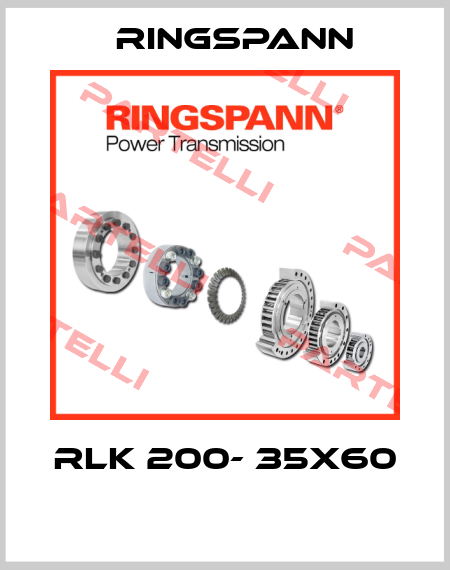 RLK 200- 35X60  Ringspann