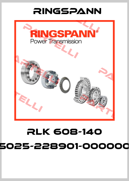 RLK 608-140 5025-228901-000000  Ringspann