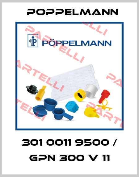 301 0011 9500 / GPN 300 V 11 Poppelmann