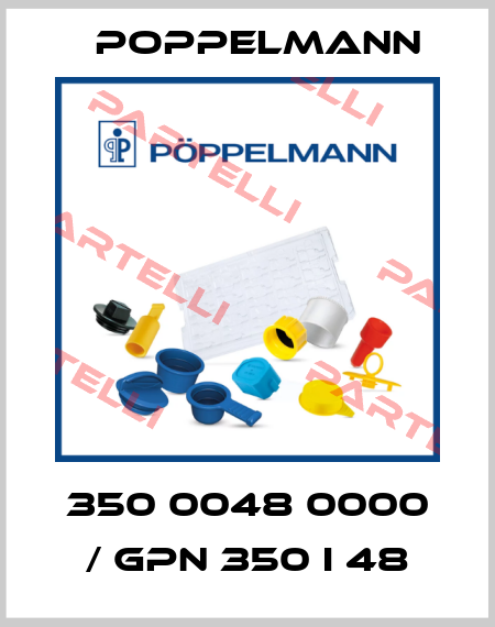 350 0048 0000 / GPN 350 I 48 Poppelmann