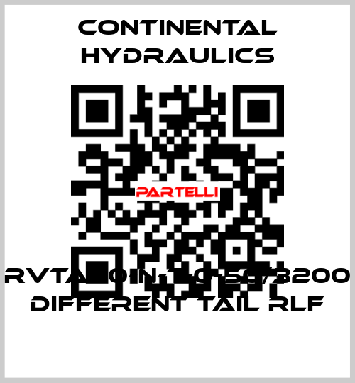 RVTA-10-N-T-0-50/3200 DIFFERENT TAIL RLF Continental Hydraulics