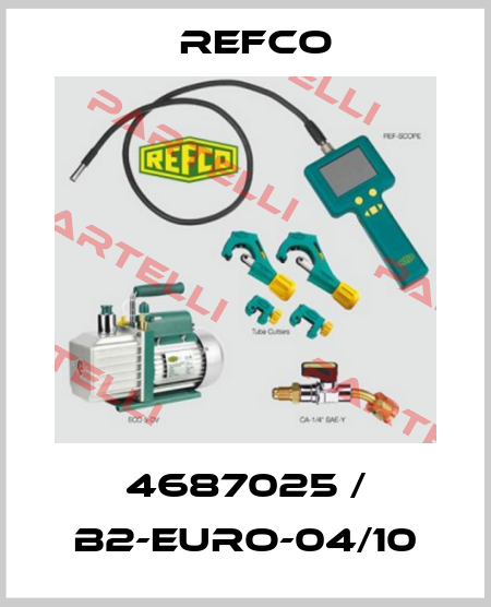 4687025 / B2-EURO-04/10 Refco