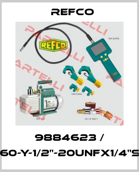 9884623 / CL-60-Y-1/2"-20UNFx1/4"SAE Refco