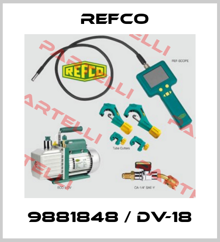 9881848 / DV-18 Refco