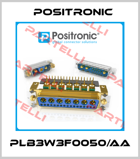 PLB3W3F0050/AA Positronic