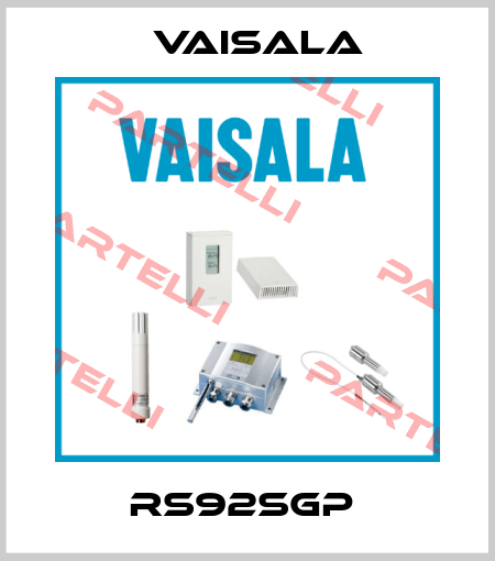 RS92SGP  Vaisala